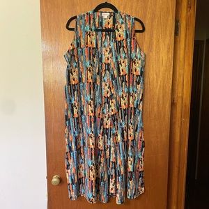 EUC!! LulaRoe Joy duster vest